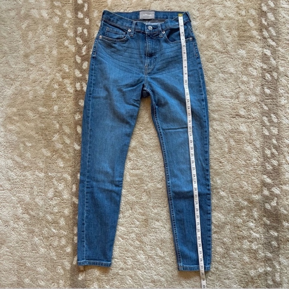 Everlane The High-Rise Skinny Jean Medium Blue Wash Size 27 Regular - Picture 6 of 9